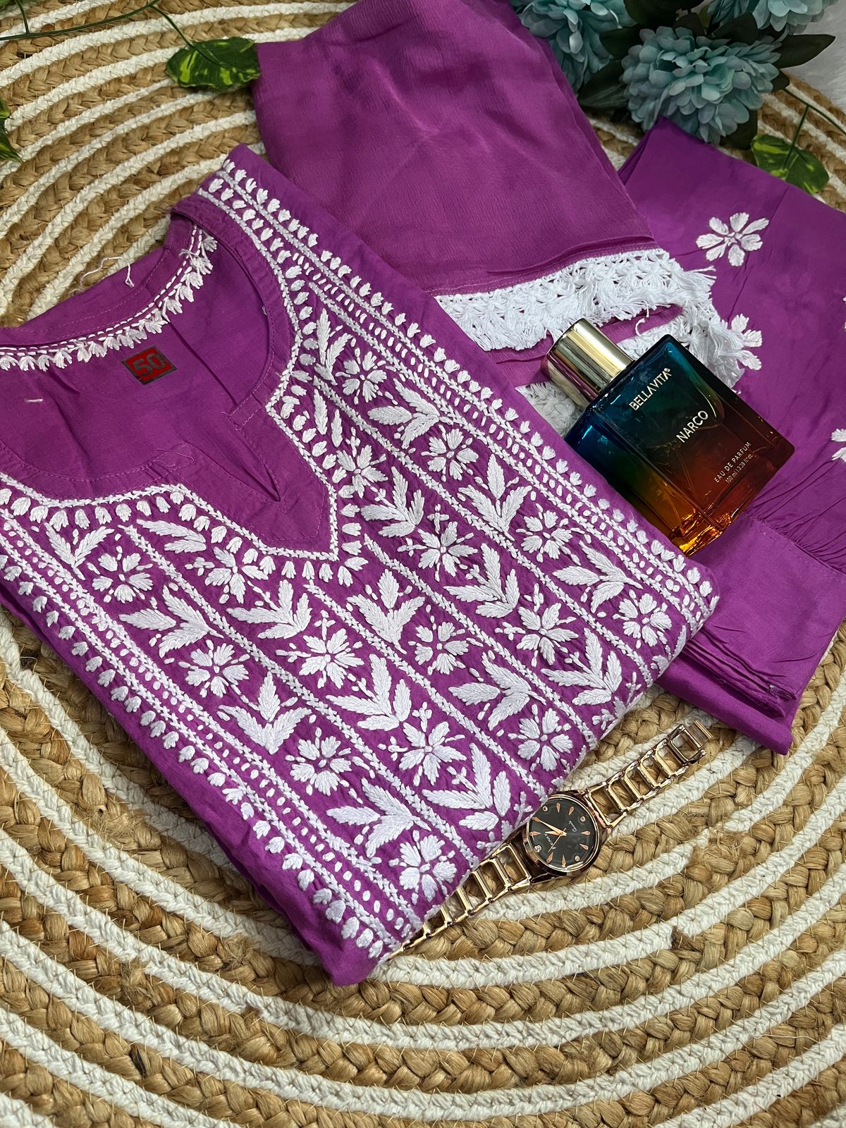Exclusive tulip pant set with dupatta