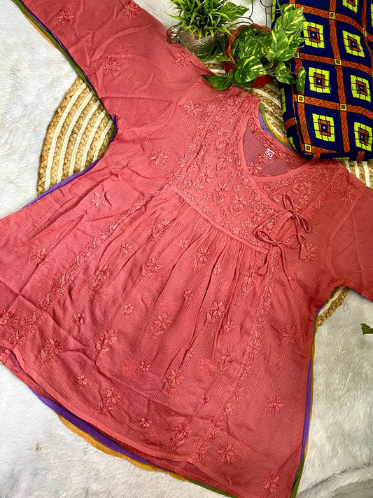 Kota Silk Gown – Ethnic Elegance Redefined